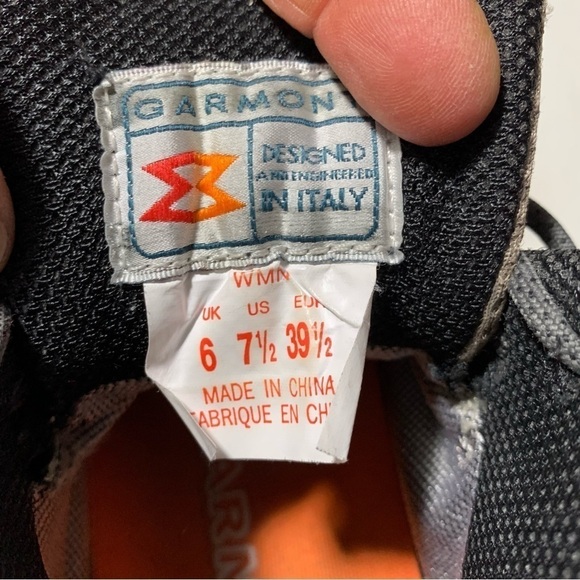 GARMONT Women's Gore-Tex XCR Brown Leather Hiking Boots Vibram Soles Size 7.5 - Picture 8 of 9